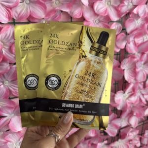Mascarilla 24k goldzan