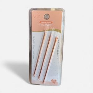 Agujas para puntos negros