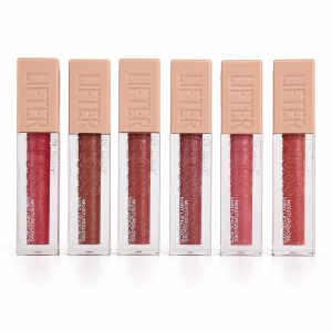 Gloss con color y glitter