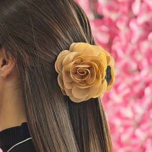 Pinza flor / BEIGE